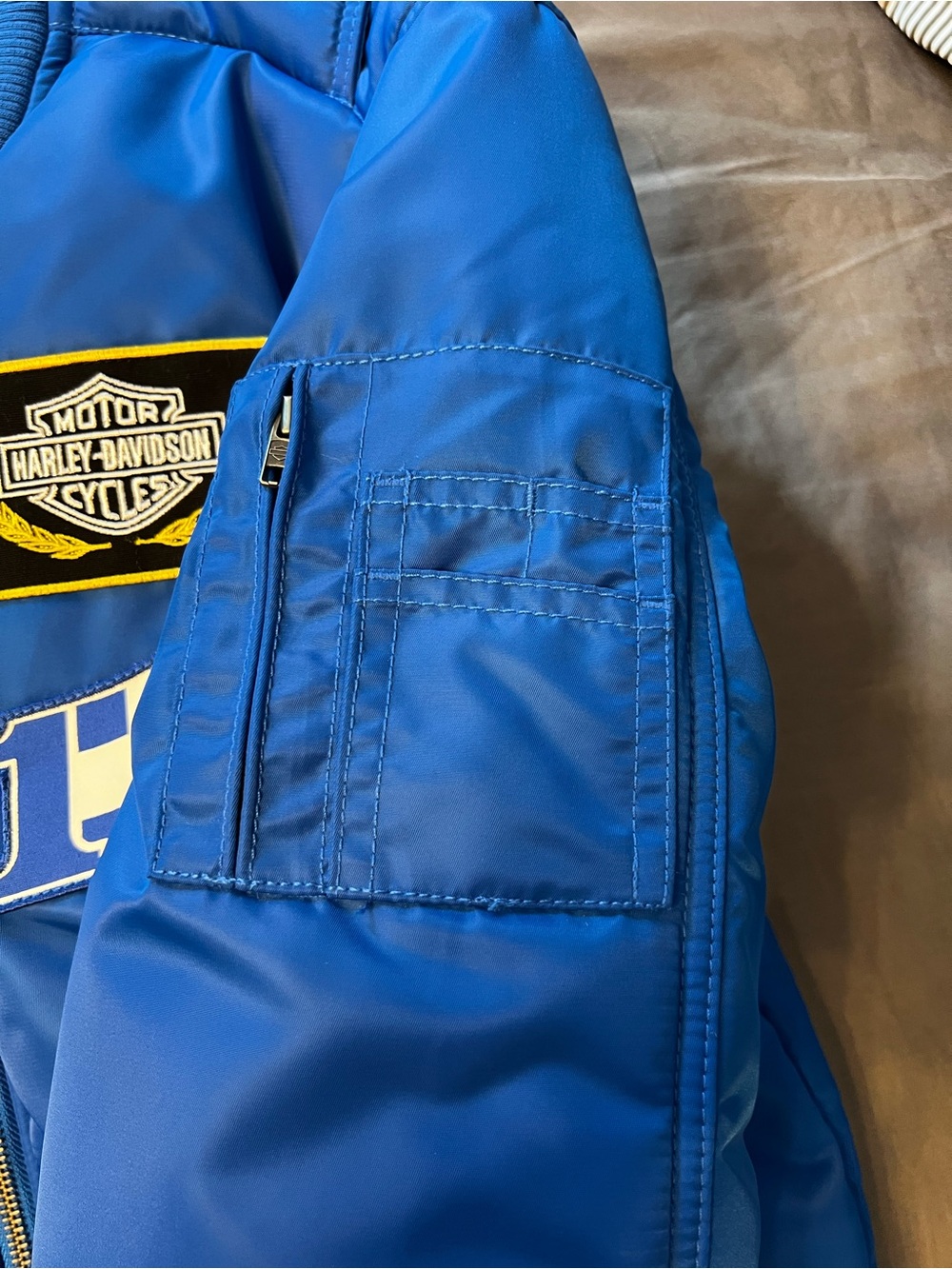 Harley Davidson At The Crank Bomber Jacket 97451-24VM Size Small. - Picture 4 of 10